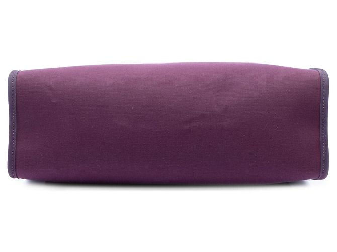 Borsa Hermès Toile Herbag Zip 31 viola Porpora - vista 3