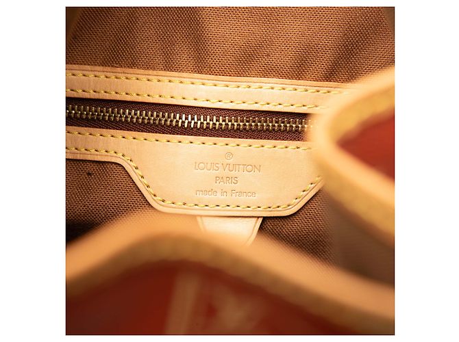 Zaino Louis Vuitton Americas Cup Coated Canvas Saint Tropez Rosso - vista 5
