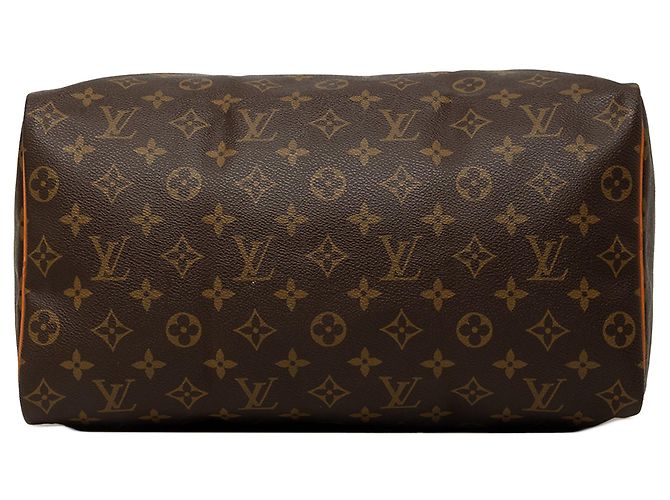 Borsa Boston Louis Vuitton Monogram Speedy 35 Marrone - vista 3