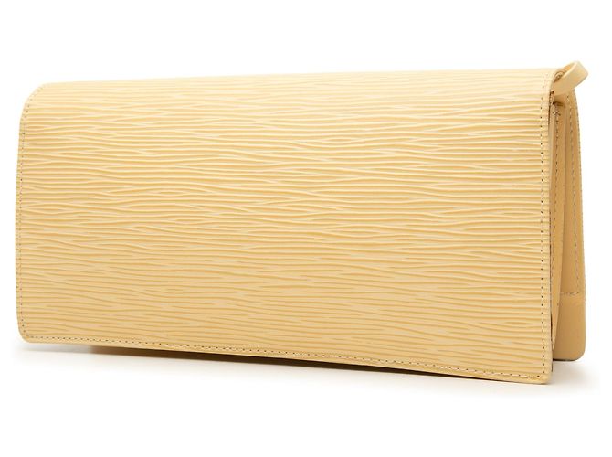 Borsa a tracolla Louis Vuitton Epi Honfleur Gialla Giallo - vista 2