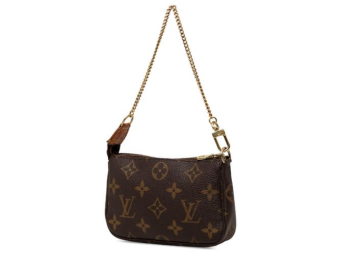 Louis Vuitton Monogram Mini Pochette Accessoires Handtasche Braun - Ansicht 2
