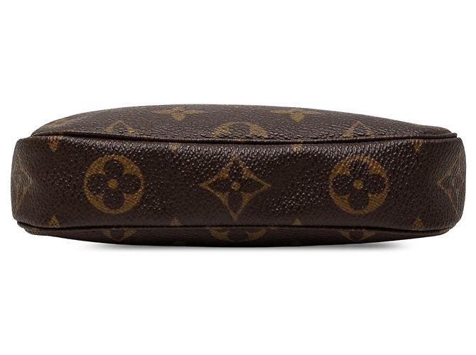 Louis Vuitton Monogram Mini Pochette Accessoires Handtasche Braun - Ansicht 3