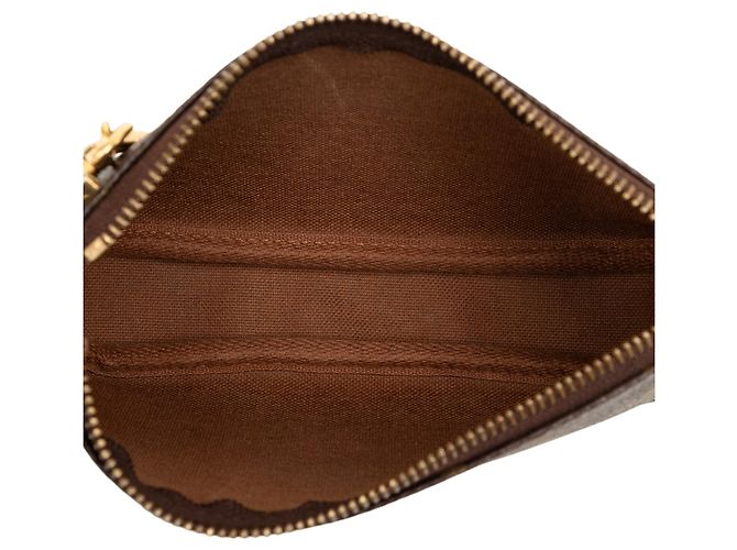 Louis Vuitton Monogram Mini Pochette Accessoires Handtasche Braun - Ansicht 4
