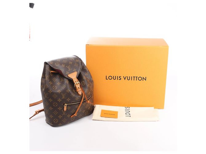 Louis Vuitton Monsley Monogram Canvas Rucksack in Braun M43431 - Ansicht 10