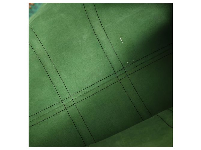 Borsa da viaggio Louis Vuitton Keepall 45 in pelle Epi Verde M42974 - vista 13