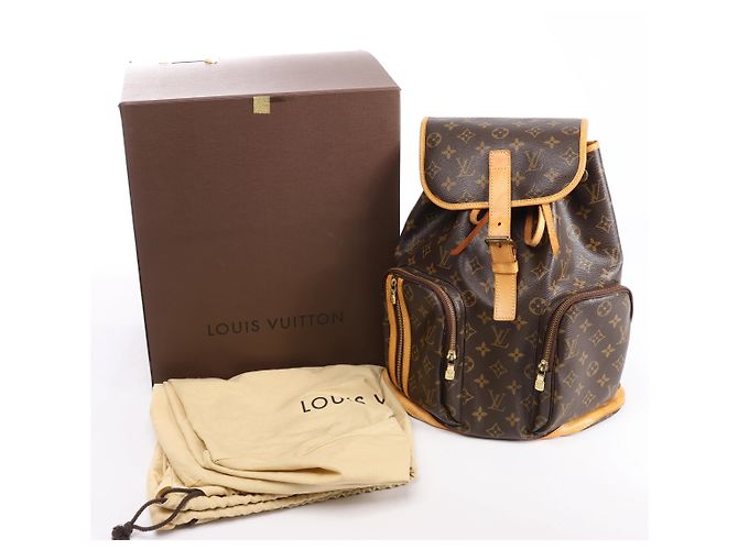 Louis Vuitton Sac à Dos Bosphore Monogram Canvas Backpack Brown M40107 Marrom - vista 14