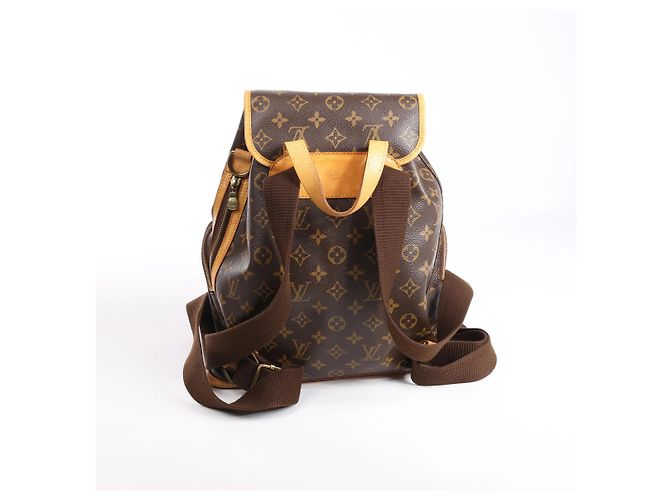 Louis Vuitton Sac à Dos Bosphore Monogram Canvas Backpack Brown M40107 Marrom - vista 3