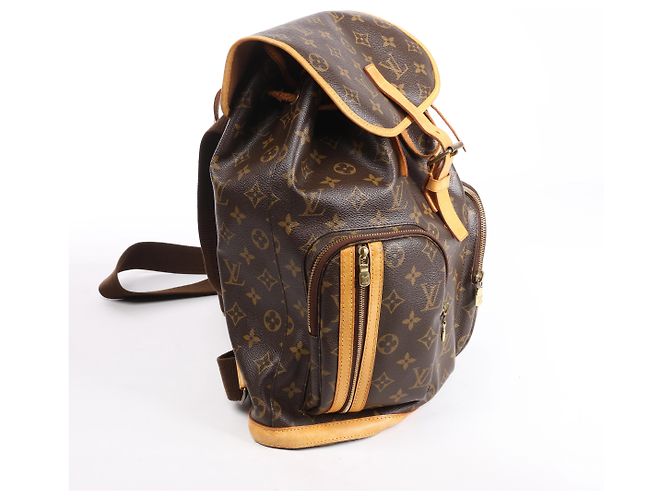 Louis Vuitton Sac à Dos Bosphore Monogram Canvas Backpack Brown M40107 Marrom - vista 4