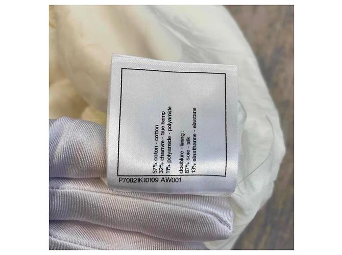 Chanel Oberteil aus Leinen mehrfarbig Größe 38 Mehrfarben - Ansicht 3