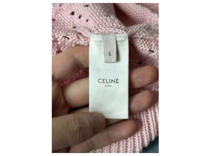 Céline Baumwoll Oberteile Mehrfarbig Größe L Mehrfarben - Ansicht 3