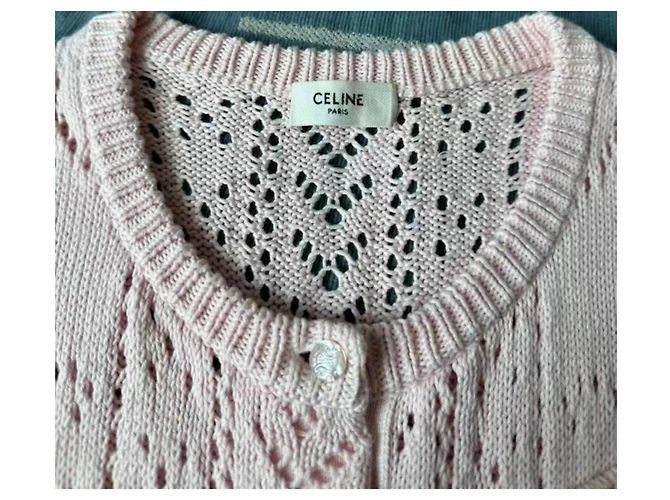 Céline Baumwoll Oberteile Mehrfarbig Größe L Mehrfarben - Ansicht 4