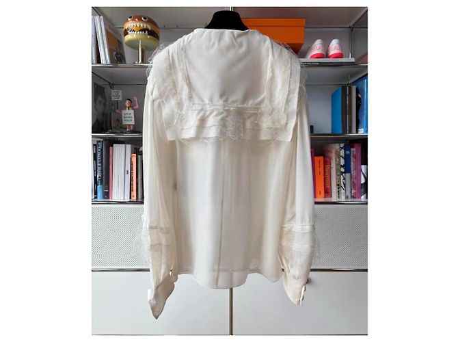 Chanel Silk Top Multi Color Size 38 Multiple colors - view 2