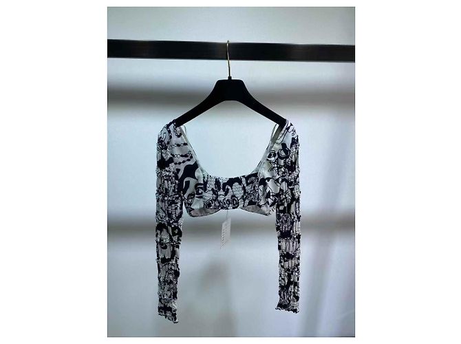 Chanel Silk Top Multi Color Size 34 Multiple colors - view 2