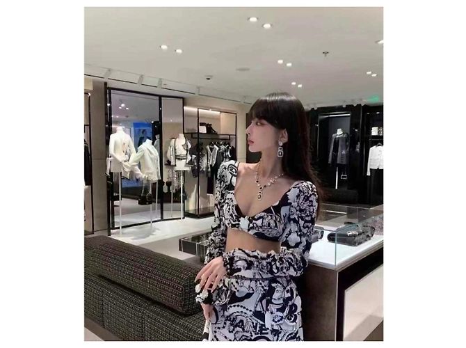Chanel Silk Top Multi Color Size 34 Multiple colors - view 5