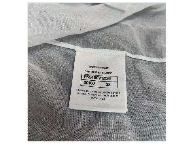 Haut Chanel en coton multicolore taille 38 - vue 4