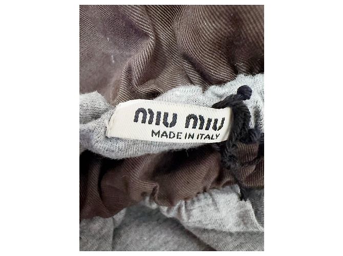 Top Bandeau Miu Miu de Algodón Multicolor - vista 4