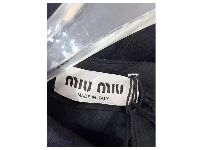 Top Miu Miu Negro de Cachemira Multicolor - vista 5
