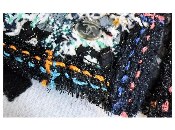 Chanel Oberteil aus Baumwolle mehrfarbig Größe 36 Mehrfarben - Ansicht 4