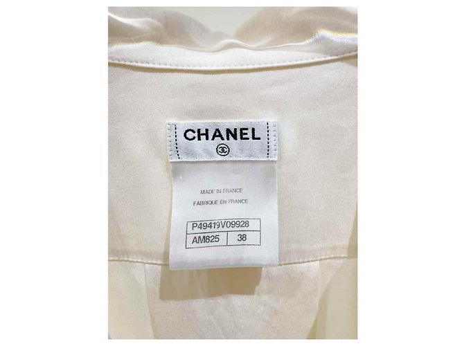 Chanel Silk Top Multi Color Size 38 Multiple colors - view 5