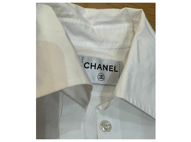 Chanel Oberteil aus Baumwolle mehrfarbig Größe 34 Mehrfarben - Ansicht 2