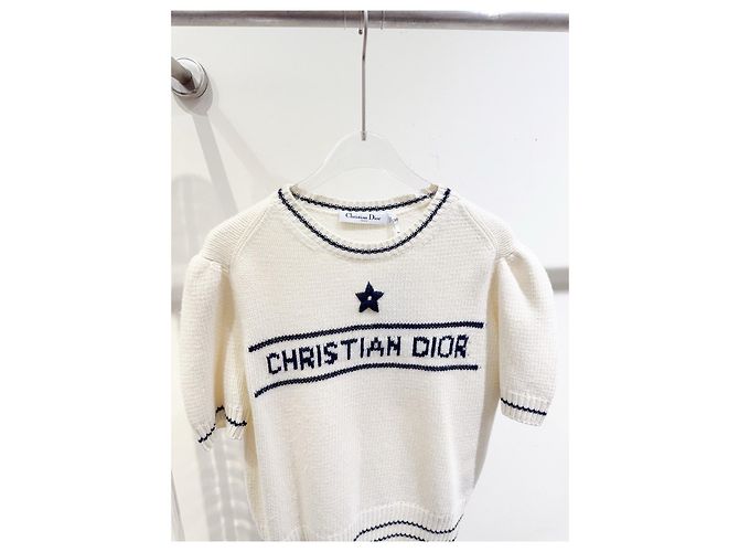 Autre Marque Top Dior Lucky Star de lana Multicolor - vista 3