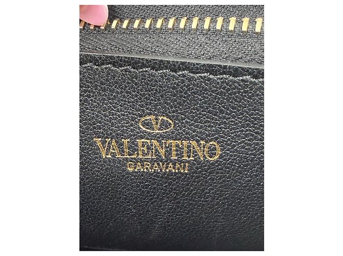 Borsa a pochette Valentino Garavani Rockstud Nero - vista 5