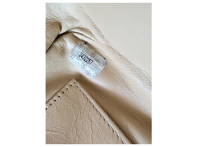 Chanel Chevron Tassel Camera Flap Bag (1994-1996) Beige - view 18