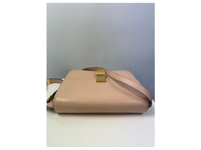 Céline Celine classic medium Box Bag rosa Pink Beige - Ansicht 8