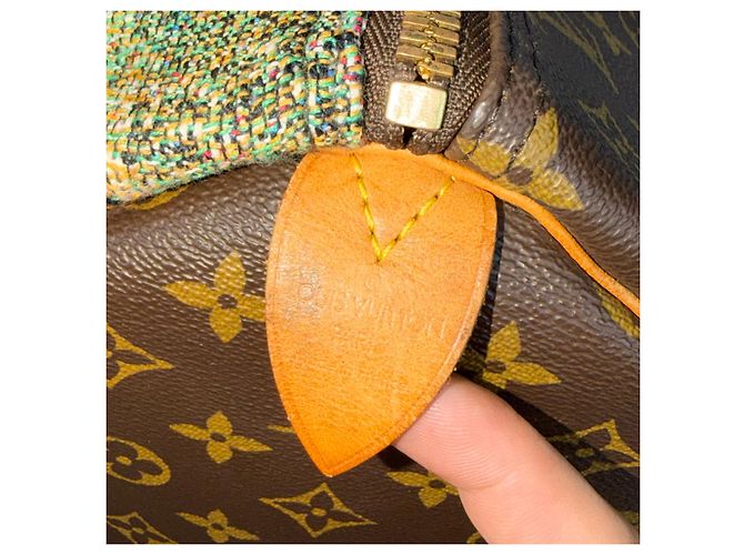 LOUIS VUITTON KEEPALL 60 - Das Letzte Abendmahl (Léonard de Vinci) Braun Mehrfarben - Ansicht 12