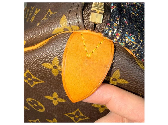 LOUIS VUITTON KEEPALL 60 - Das Letzte Abendmahl (Léonard de Vinci) Braun Mehrfarben - Ansicht 13