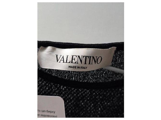 Top aderente Valentino con inserti in pizzo nero - Taglia S Usato - vista 5