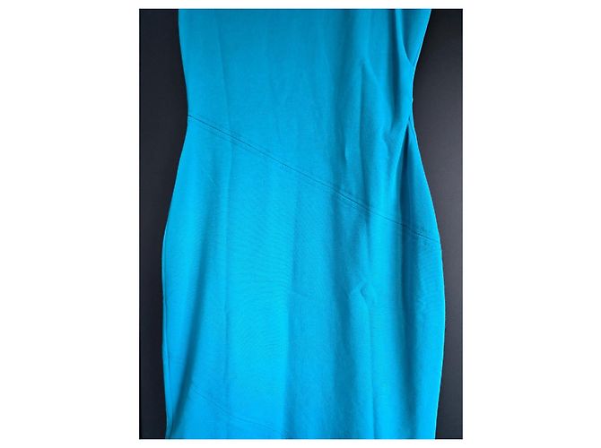 Diane Von Furstenberg Vestido de verano azul - vista 3