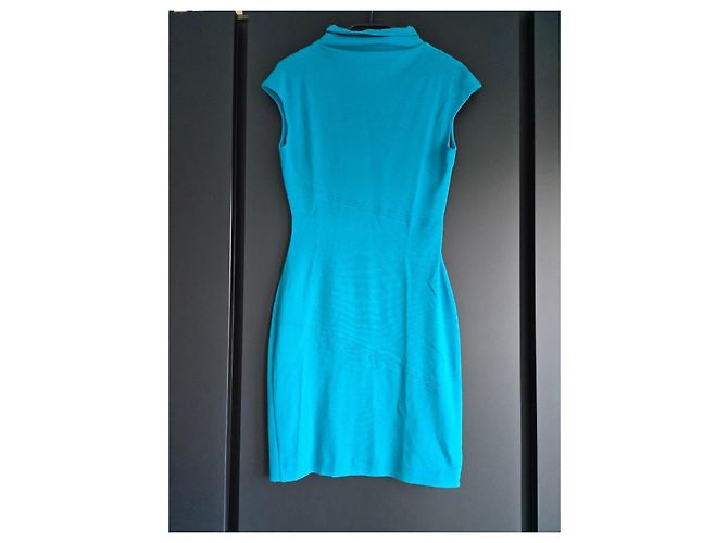 Diane Von Furstenberg Vestido de verano azul - vista 4