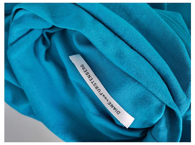 Diane Von Furstenberg Vestido de verano azul - vista 5