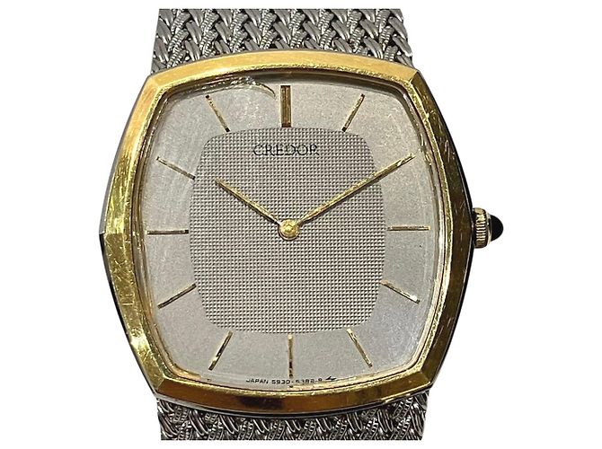 Relógio de pulso Seiko Credor em aço inoxidável - vista 4