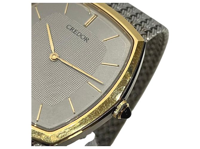 Relógio de pulso Seiko Credor em aço inoxidável - vista 8