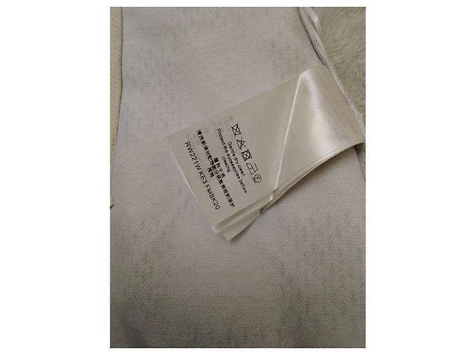 Minifalda de denim de algodón jacquard Damier Azur LOUIS VUITTON FR 40 NWT Blanco Damier ebene - vista 13