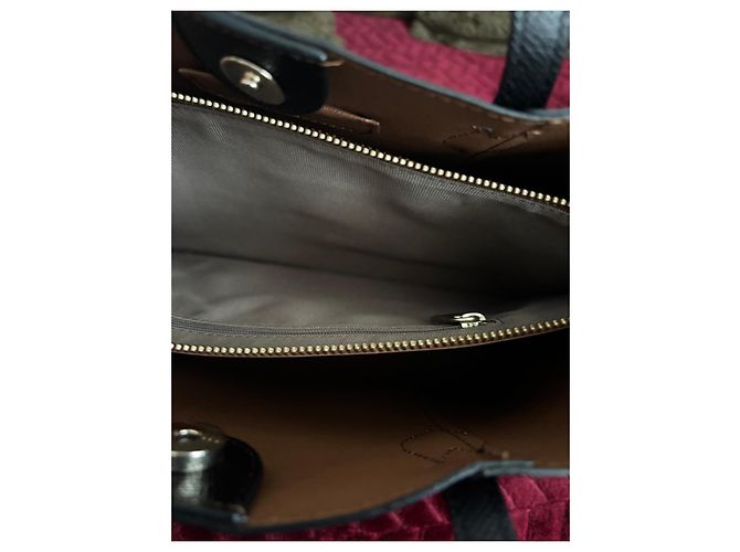 Borsa Tote Furla Vittoria M Nero - vista 10