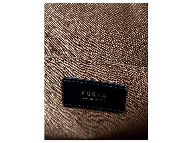 Borsa Tote Furla Vittoria M Nero - vista 14
