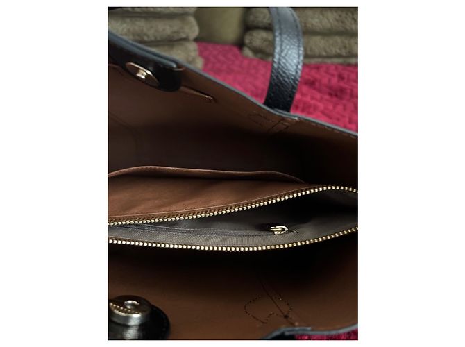 Borsa Tote Furla Vittoria M Nero - vista 9