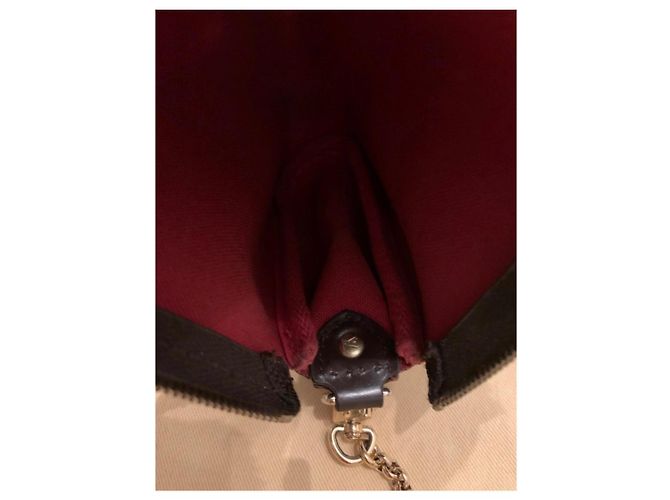 Eva Louis Vuitton Damier Ebene Clutch Braun - Ansicht 10