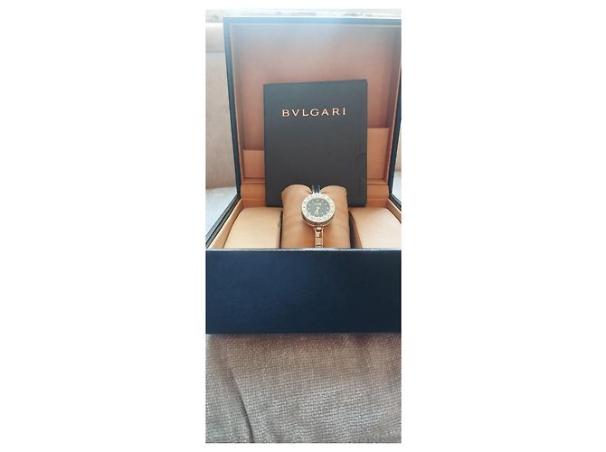Bulgari Bvlgari B.zero1 Uhr aus Edelstahl Schwarz Silber - Ansicht 11