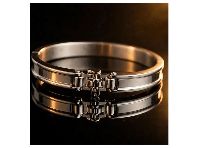 Bulgari Bvlgari B.zero1 Uhr aus Edelstahl Schwarz Silber - Ansicht 6