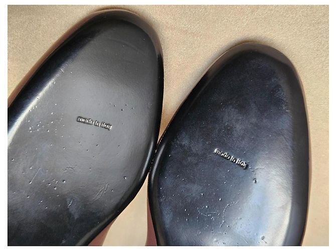 The Row Ballerine Mary Jane in pelle marrone - vista 18