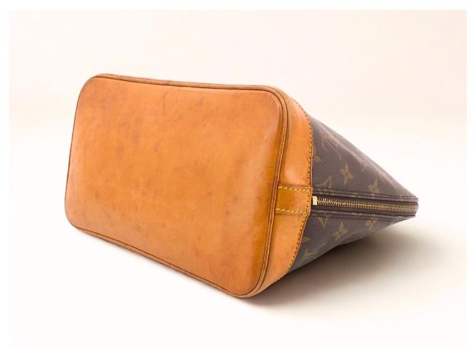 Louis Vuitton Alma PM Monogram Canvas Marrone Monogramma - vista 5