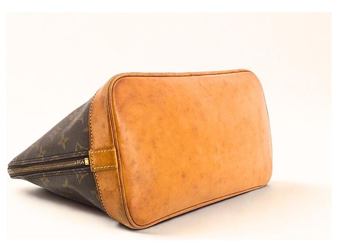 Louis Vuitton Alma PM Monogram Canvas Marrone Monogramma - vista 6
