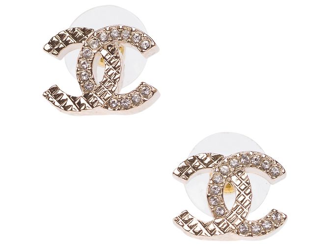 Gioielli CHANEL CC in Metallo Dorato - 103902 D'oro - vista 2
