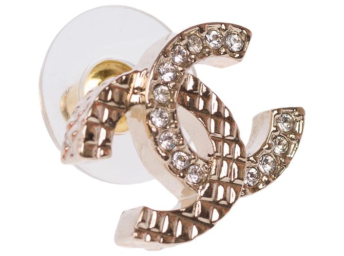 Gioielli CHANEL CC in Metallo Dorato - 103902 D'oro - vista 4