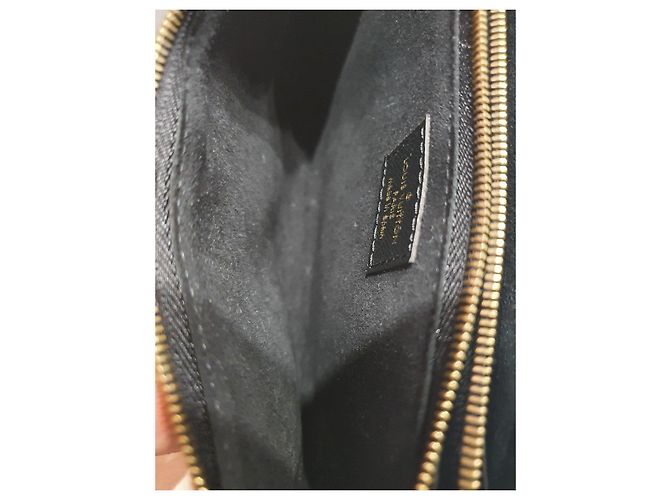 Louis Vuitton Pochette Double Zip Jungle Braun Schwarz Leopardenprint Monogramm - Ansicht 5