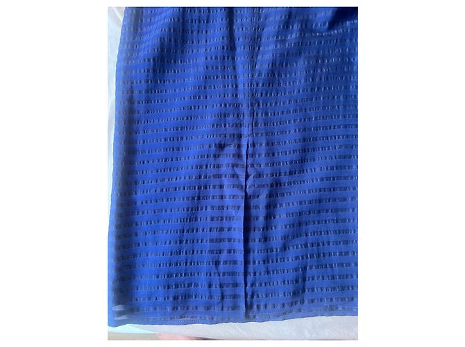 Falda lápiz Burberry Prorsum azul marino Negro Azul oscuro - vista 6